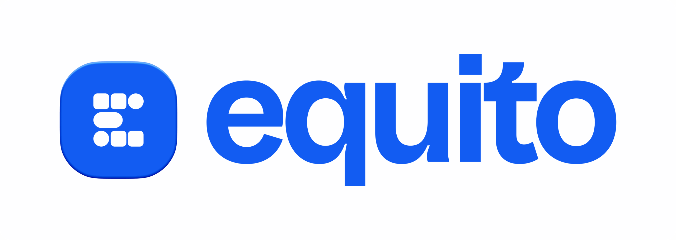 Blue – White background